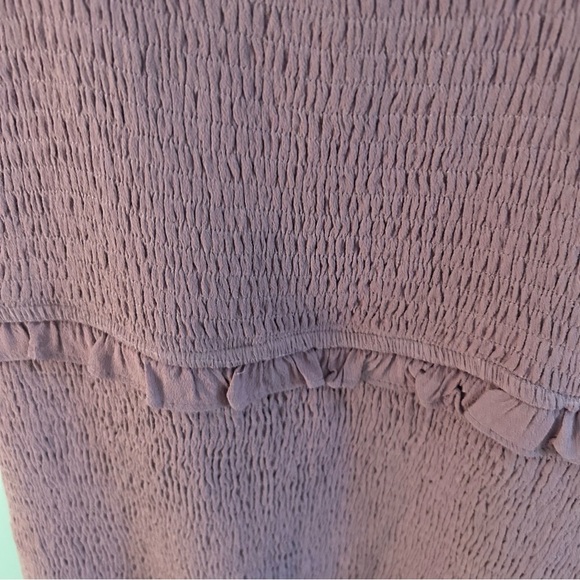 Buddy Love Monroe Smocked Mini Dress. Size Medium. - Picture 7 of 12